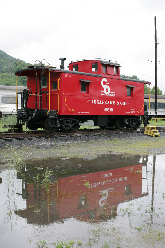 C&O Caboose, Clifton Forge, VA-A