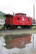 C&O Caboose, Clifton Forge, VA-A